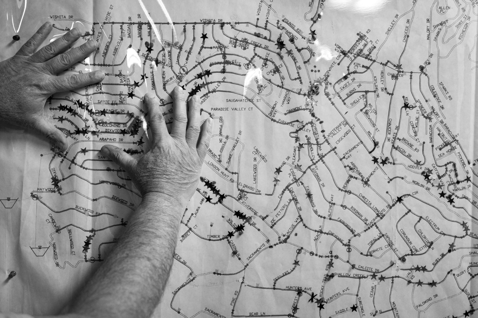 Tapped out in Timberon, New Mexico