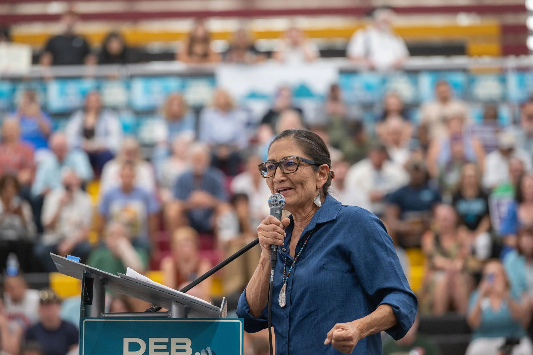 Data center leaders donate to Haaland even as she supports data center pause