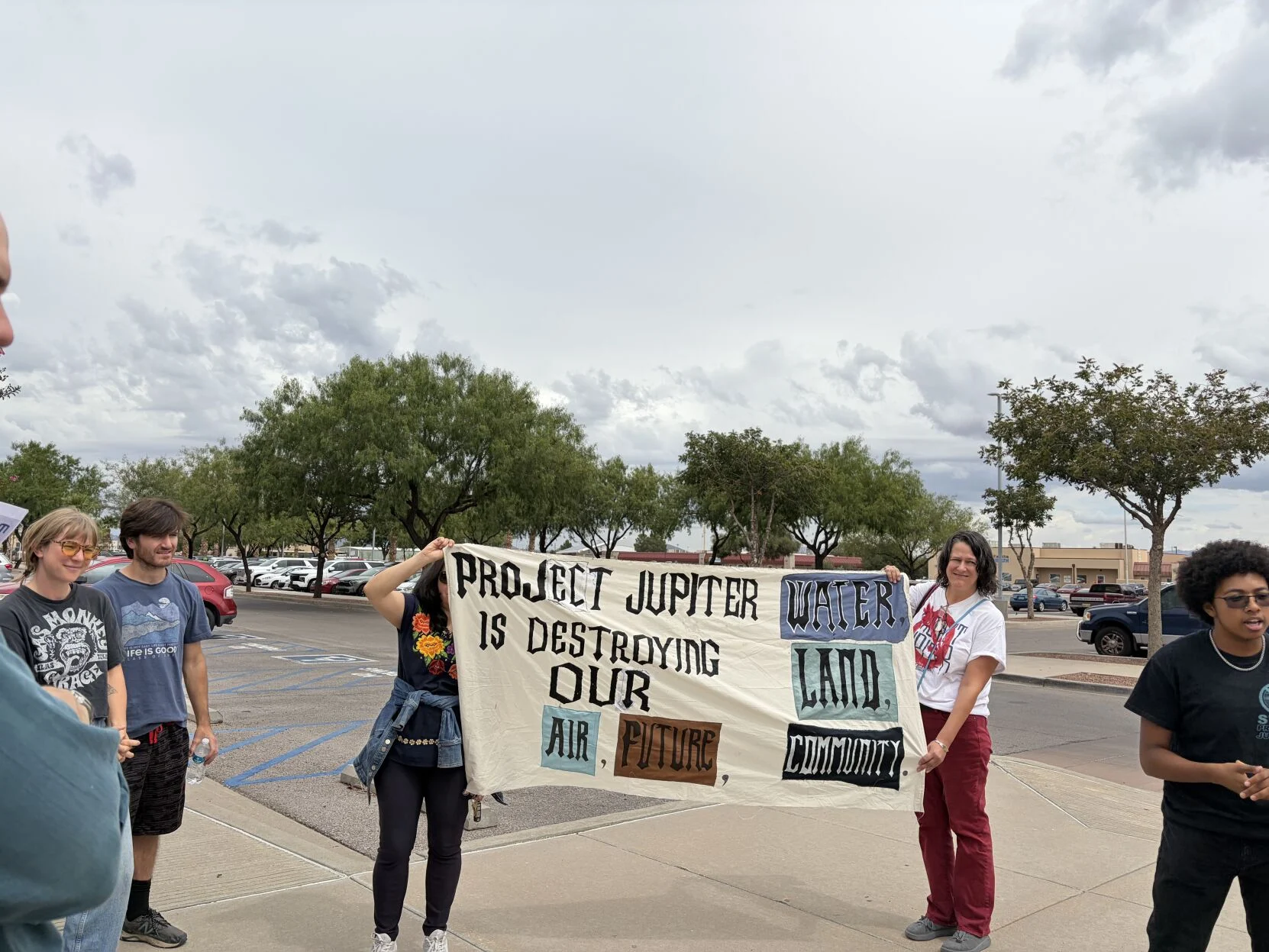 Two Project Jupiter foes accused of disorderly contact at commission meeting